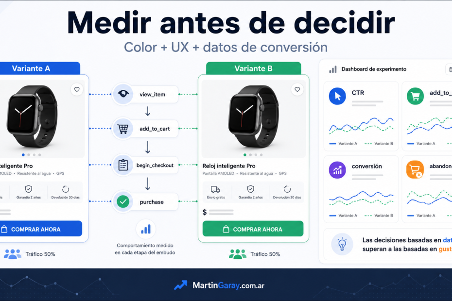 CRO Cómo medir si los colores mejoran las ventas