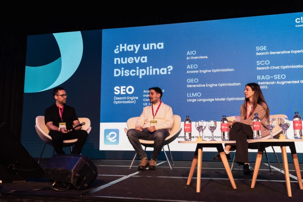 Ecommerce Day  SEO Martin Garay, Sebastián Galanternik, Verónica Acuña