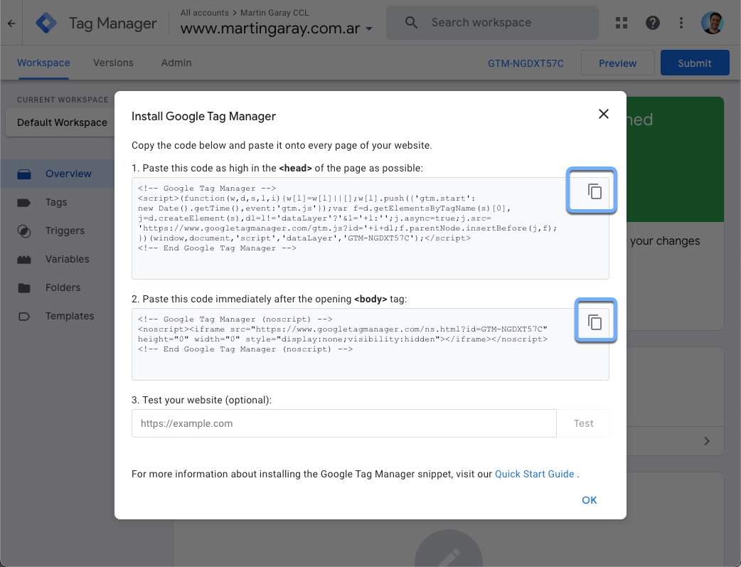 [GTM] ¿Como instalar Google Tag Manager? - Etiquetas de conversión ...